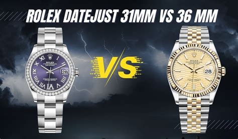 rolex dayejust sizes|rolex datejust 28mm vs 31mm.